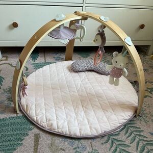 Ingenuity Baby wooden play gym